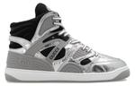 Кроссовки basket high 'silver black' Gucci, серебряный - фото 2
