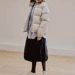 Пуховики Unisex Beige COVERNAT, бежевый - фото 7