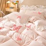 LUOLAI HOME Комплект постельного белья, 150 см, 4 предмета - фото 9