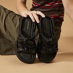 Женские сандалии Slide DAPHNE, черный - фото 3