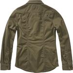 Рубашка Brandit Vintage Long Sleeve Ladies Shirt, оливковый - фото 4