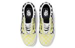 Кроссовки old skool checkerboard blackyellow Vans, желтый - фото 3