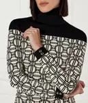 Платье Elisabetta Franchi, бежевый - фото 4