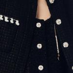 Куртка женская Chanel, черный - фото 4