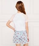 Футболки Cropped fit Guess, белый - фото 3