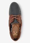 Топсайдеры Leather Boat Shoes Next, цвет navy blue - фото 4