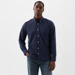 Мужская рубашка GAP, черный - фото 11