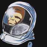 Футболка BAPE Space Ape Tee, Black - фото 3