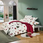 Постельное белье белое 1x 135x220 см + 1x 80x80 см Erwin Müller - фото 4