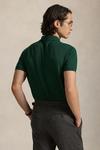 Хлопковое поло Polo Ralph Lauren, зеленый - фото 2