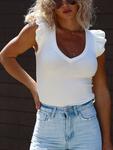 Топ Milan Kiss, белый - фото