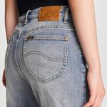 Винтажные синие джинсы для женщин Lee, синий - фото 7