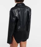 Боди-рубашка Norma Kamali, Black - фото 4