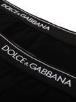 Dolce & Gabbana комплект из двух боксеров с логотипом, черный - фото 4