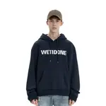 Свитер мужской синий WE11DONE - фото 4