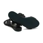 Кожаные тапочки Patrizia Pepe, черный - фото 4