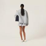 Куртка из джерси Miu Miu, серый - фото 3