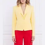 Узкий пиджак Patrizia Pepe, желтый - фото
