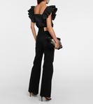 Расклешенные джинсы lou с высокой посадкой Ulla Johnson, черный - фото 3