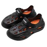 Клоги мужские TZLDN, черный оранжевый - фото 6