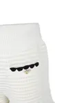 Шорты в технике кроше Self-Portrait Kids, белый - фото 3