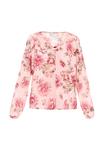 Блуза usha Button-down blouse, Light Rose Multicolor/Light Pink - фото 5