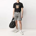 Джинсовые шорты мужские серые Saint Laurent, серый - фото 3