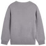 Детский свитер Dickies, светло-серый меланж - фото 5