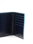 Кожаный кошелек PIQUADRO, синий - фото 4