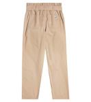 Брюки прямого кроя из хлопка Polo Ralph Lauren, коричневый - фото 3