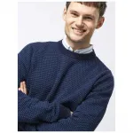 Свитер Sea Ranch Ketil, синий - фото 3