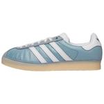 Кроссовки Adidas Gazelle 85 Footpatrol Light Grey, голубой - фото