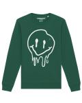 Свитер Watapparel Sweatshirt Smiley, темно-зеленый - фото