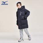Детская пуховая куртка Mizuno, черный - фото 4