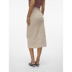 Юбка Vero Moda Wild Lucky Long, бежевый - фото 2