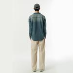 Nerdy Рубашка унисекс синяя - фото 6