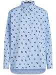 Рубашка Icon с монограммой Karl Lagerfeld, синий - фото