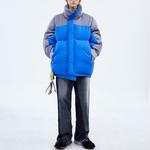 Пуховик унисекс синий ADER ERROR - фото 4
