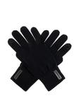 Перчатки с нашивкой-логотипом Emporio Armani, черный - фото 2