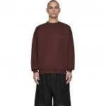Y 3 Crew neck Sweater Y-3, бордовый - фото 3