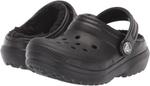 Сабо Classic Lined Clog Crocs, цвет Black/Black - фото