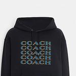 Толстовка мужская темно-синяя Coach, темно-синий - фото 5