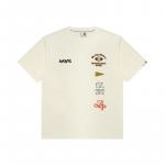 Футболка с принтом от A Bathing APE Aape, Ecru Ivx - фото