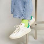 Кроссовки Adidas STAN SMITH LUX, цвет Cloud White/Cream White/Green - фото 3