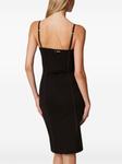 Платье-бюстье миди TWINSET с крючками, черный - фото 3