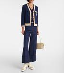 Кожаные ботильоны VLogo Valentino Garavani, слоновая кость - фото 3