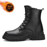 Мужские ботинки HUANAI Martin, Черный - фото 2