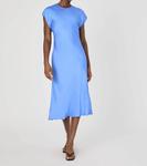 Лиловое платье в голубом French Connection - фото 4