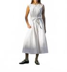 Челси платье миди без рукавов в белом FLYING TOMATO - фото 4