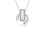 Swarovski Artificial Crystal Necklaces Women's White - фото 8